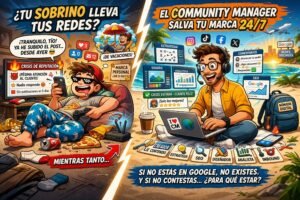 Un Community Manager de vacaciones
