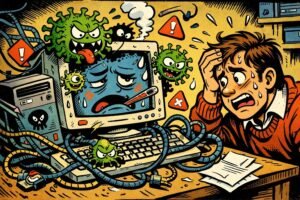 qué es un virus en Windows ilustración