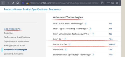 especificaciones microprocesador