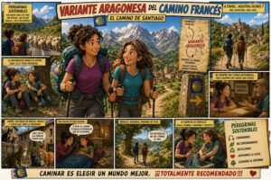 Peregrinas sostenibles, viajando con los pies