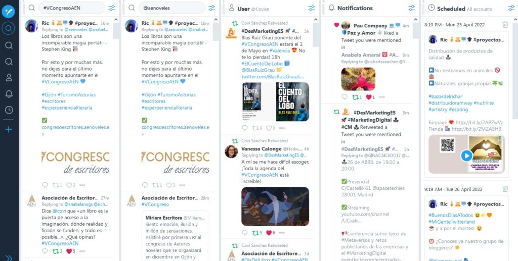 Mini Guía TweetDeck para novatos Mini Guía TweetDeck para novatos