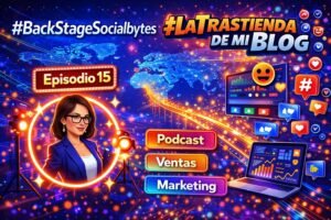 El backstage de Socialbytes, Milagros Ruiz Barroeta