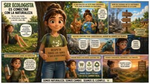 Te sientes ecologista, conecta con la naturaleza