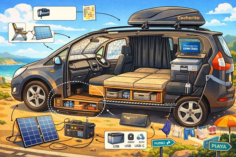 Mi minicamper y yo, a fondo, un sueño cumplido