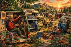 Viajar, conectar y vivir: El encanto de las Camper y los Campistas