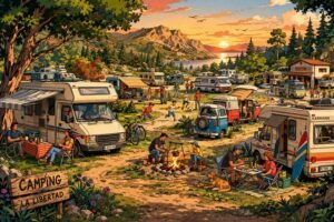 Viajar, conectar y vivir: El encanto de las Camper y los Campistas