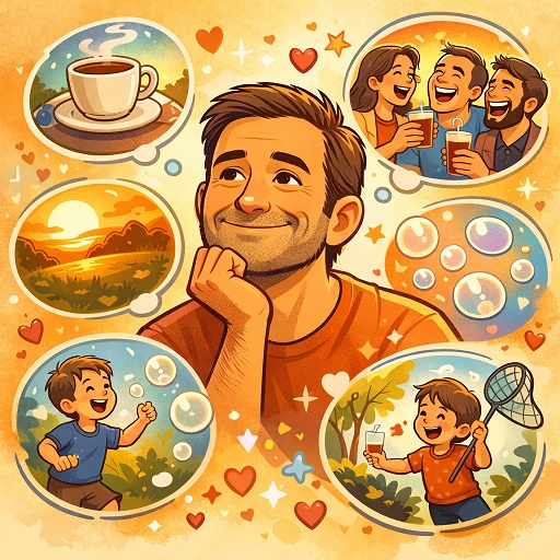 La felicidad son momentos y vivir el presente + Infografía