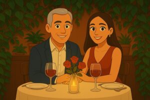 Pedrito y Susanita en la gran cena romántica