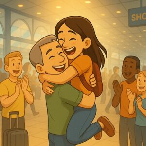 Pedrito y Susanita felices