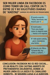 El Call Center del Amor, Facebook y la búsqueda de pareja