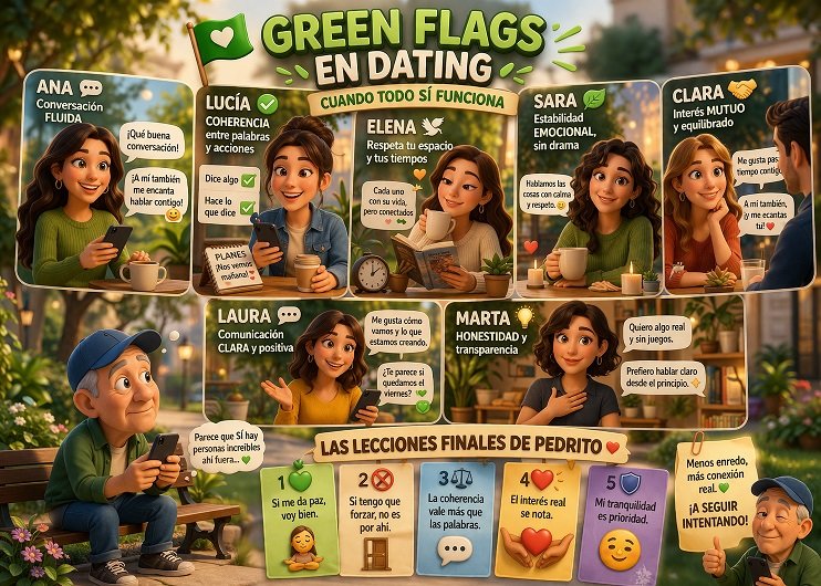 Dating y red flags en apps de citas: los enredos de Pedrito