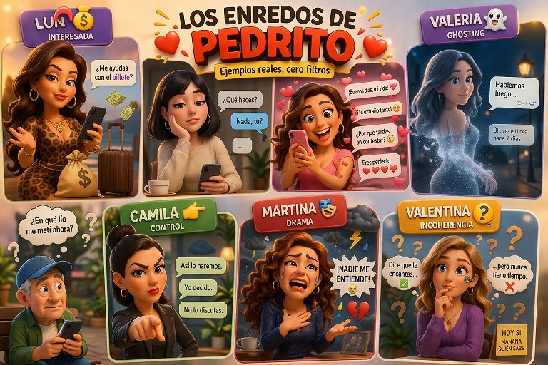 Dating y red flags en apps de citas: los enredos de Pedrito