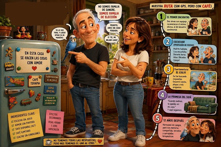 Rebeca y La extraña manera de convertirse en familia