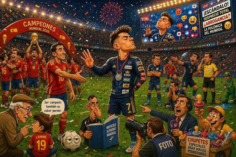 El Mundial de los campeones sin modales