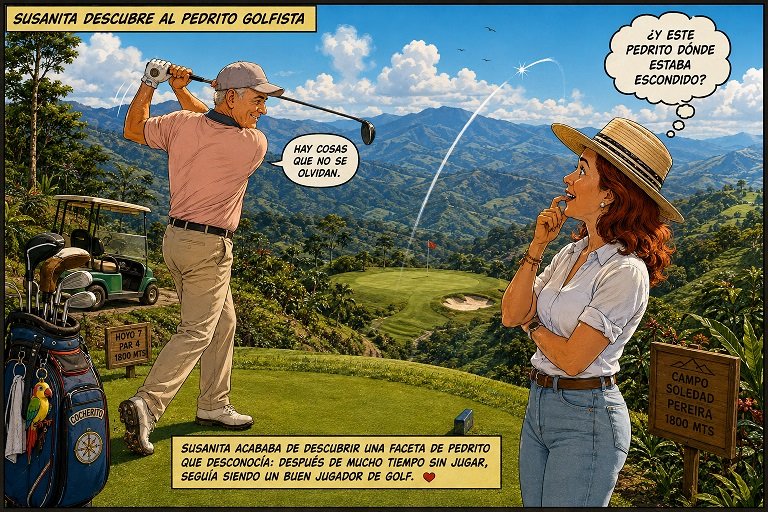 Pedrito y Susanita, otra vez juntos en Pereira